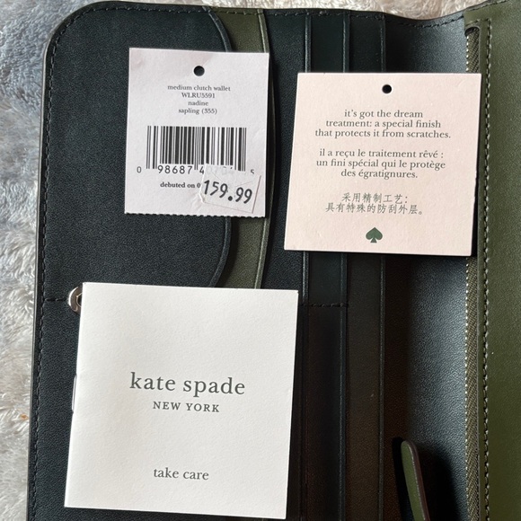 Kate Spade Nadine Medium Two-Tone Detailed Clutch - Picture 10 of 13